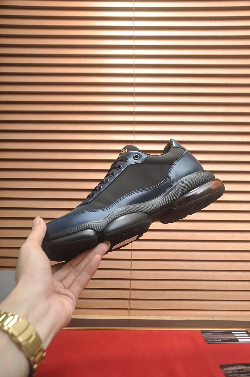 Men's shoes 💰700💶[PRADA] Men's shoes counter hot sale, official website synchronization, 👑Top version ✔️Original cowhide upper + cowhide lining, 1🆚1 replica, original original sole [black/blue/brown 3 colors] 🎯 Material: cowhide surface 🎯 Inner lining: cowhide 🎯 Sole: original molded outsole 🎯 size: Male 38-45 (45 is custom-made and cannot be returned or exchanged)